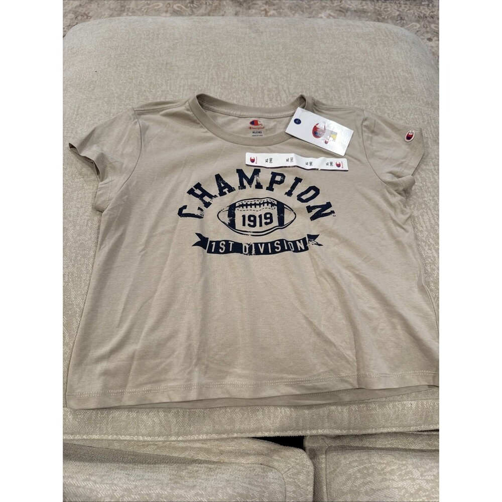 Champion Girls Short Sleeve Shirt XL 16